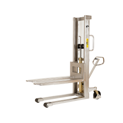 Apilador manual de acero inoxidable 1000 kg Logitrans HSI HSSI - HSI HSSI - Apiladores | GAM Online
