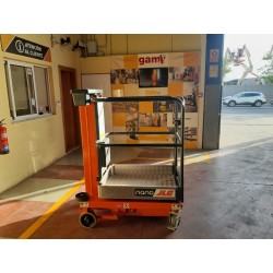 JLG NANO | Plataforma Unipersonal Manual 4,5M | GAM Online