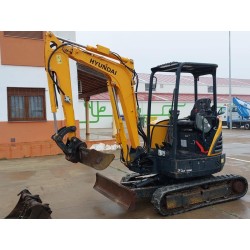 HYUNDAI R25Z-9AK CANOPY| Miniexcavadora cadenas | GAM Online
