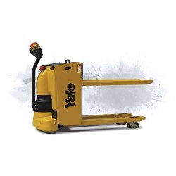 Porta-paletes elétrico com condutor apeado Yale MP20DL